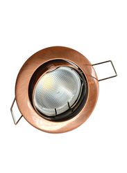 Salhiya Lighting Spotlight Frame, LED Bulb Type, Movable Round, AL 229B RAB, Bronze