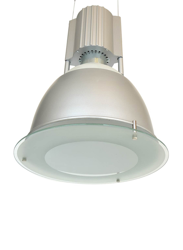مركز اضواء الصالحية مصباح لومينوس ال اي دي عالي الأداء G12 للمستودعات و الاستخدام الصناعي, نوع E27, 70 واط, AL46GA, رمادي فاتح