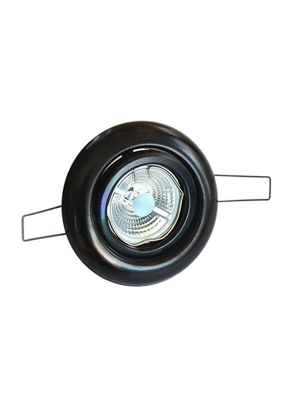 

Salhiya Lighting Spotlight Frame, GU10 Bulb Type, Round Frame, 1931G/1018, Black