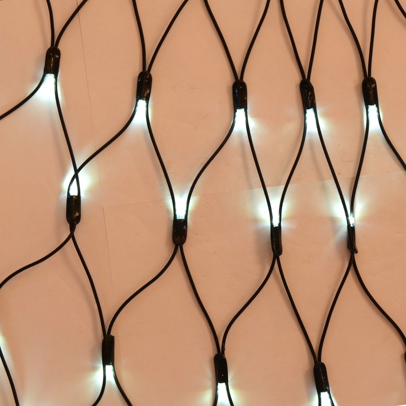 Salhiya Lighting 3-Meter String Decoration Net LED Lights, 1.8W, 6000K-Daylight