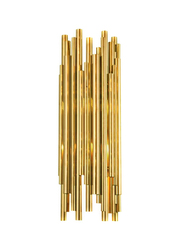 Salhiya Lighting Modern Tubes Wall Bracket Light, MB1303A-2B, Gold