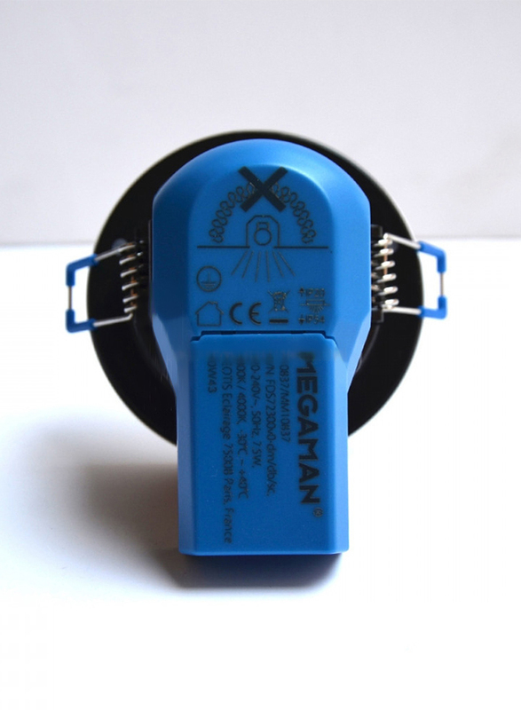 Megaman Click Temperature LED Downlight, FDS72300V0, White/Blue
