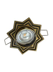 Salhiya Lighting Spotlight Frame, LED Bulb Type, Star Movable, AL3298GAB, Bronze
