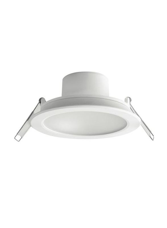 Megaman Sienalite Integrated Ceiling Downlight, LED Bulb Type, 12W, F55500RC/WH26, 6500K-Daylight