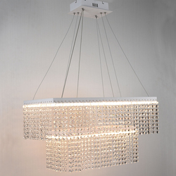 Salhiya Lighting Modern Pendant LED Light, 600W+ 400W, TPLD2016121S, White