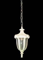 Salhiya Lighting Outdoor Hanging Ceiling Light, E27 Bulb Type, OH0161, White