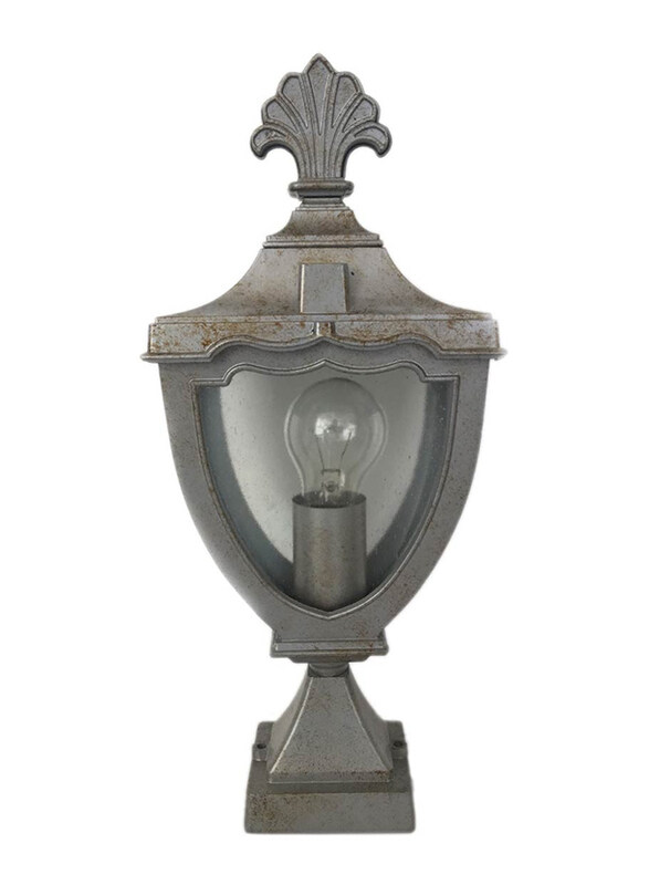 

Salhiya Lighting Gate Top Light, E27 Bulb Type, H0167, Silver