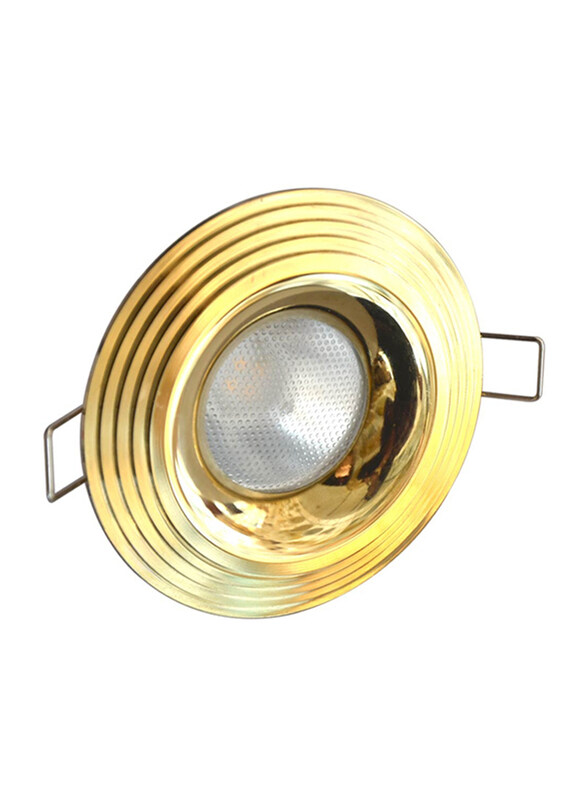 

Salhiya Lighting Spotlight Frame, GU10 Bulb Type, NC1760RG, Gold