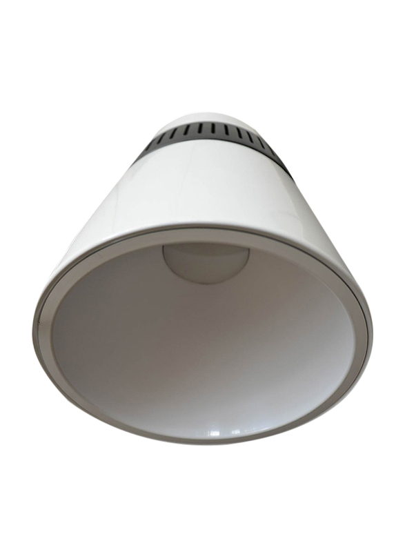 Salhiya Lighting High Lumens G12 Warehouse/Industrial High Bay Light, E27 Bulb Type, 70W, AL30BL, Light Grey