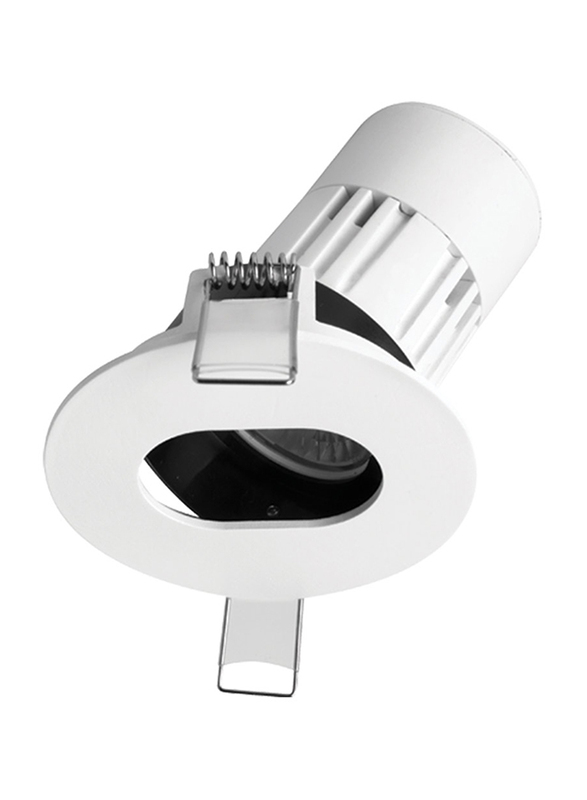 Megaman Abby Recessed Ceiling Downlight, LED Bulb Type, Pin Hole, F55052RC, White