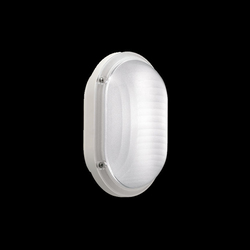 Lombardo Luce Mini Ovale 220 Outdoor Wall/Ceiling Light, E27 Bulb Type, LB53624, White