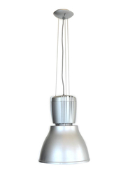 Salhiya Lighting High Lumens G12 Warehouse/Industrial High Bay Light, E27 Bulb Type, 70W, 33 x 43 cm, AL12J, Light Grey