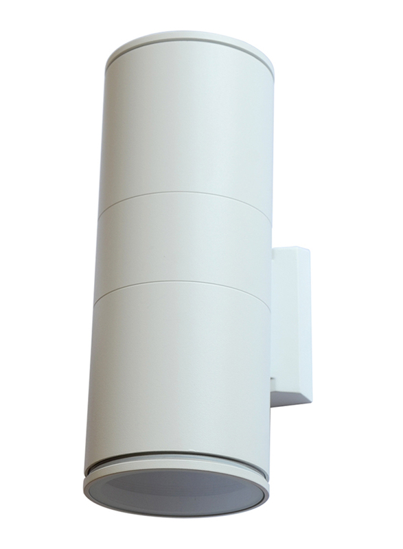 مركز اضواء الصالحية مصباح حائط للداخل و الخارج باضاءة علوية و سفلية, نوع E27, مقاومة الماء IP54, 7001, ابيض