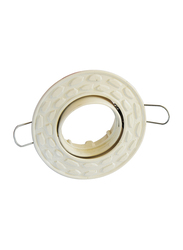 Salhiya Lighting Spotlight Frame, LED Bulb Type, Round Movable, R187, White