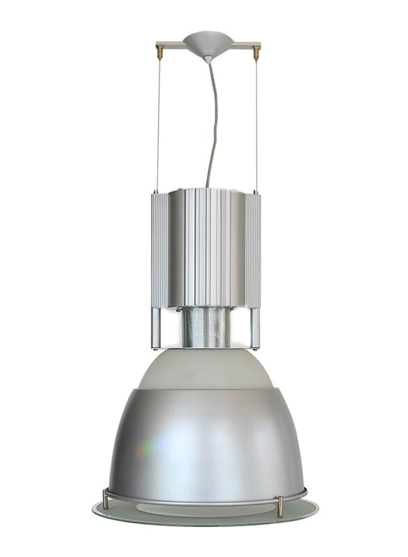 

Salhiya Lighting High Lumens G12 Warehouse/Industrial High Bay Light, E27 Bulb Type, 70W, AL46GA, Light Grey