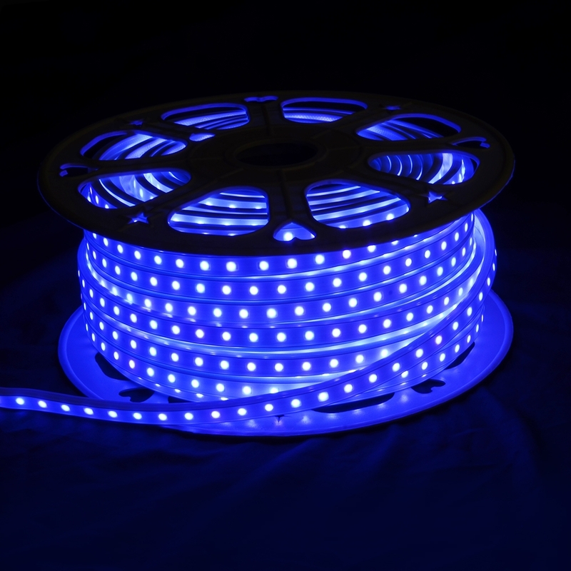 Salhiya Lighting 50 Meter High Quality LED Flexible Strip Light, 8W/Meter, IP65, OMLNE5050, Blue