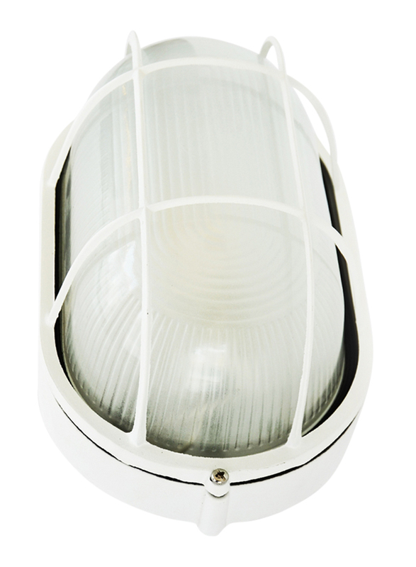 مركز اضواء الصالحية مصباح جداري للداخل و الخارج, نوع E27, P805, ابيض