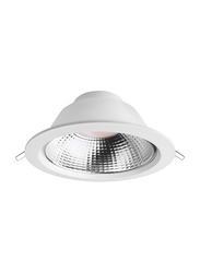 Megaman Recessed Integrated Ceiling Downlight, LED Bulb Type, 15.5W, F54700RC, Daylight