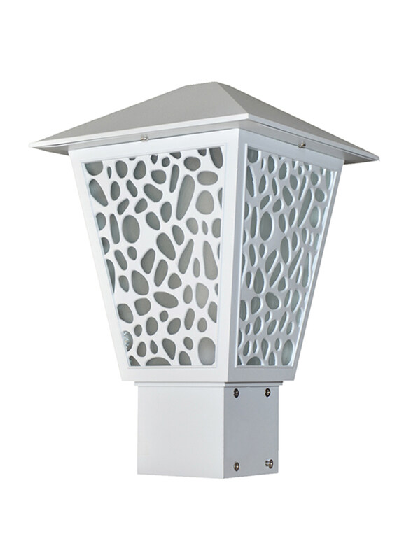 

Salhiya Lighting Gate Top Light, E27 Bulb Type, Glass Diffuser, 147104, White