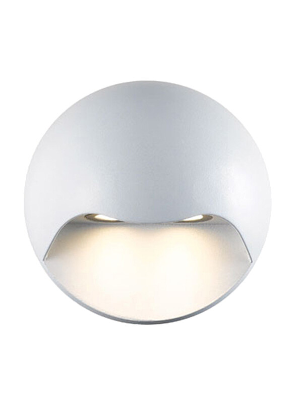 

Salhiya Lighting Indoor/Outdoor Wall Light, LED Bulb Type, 2571, White