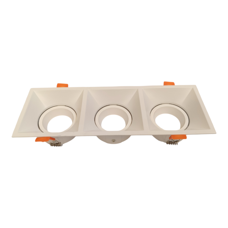 

Al Salhiya Lighting Spot Light Frame GU10 Triple Square