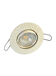 مركز اضواء الصالحية اطار ضوء سبوتلايت, GU10 نوع, دائري قابل للفك, R165, ابيض