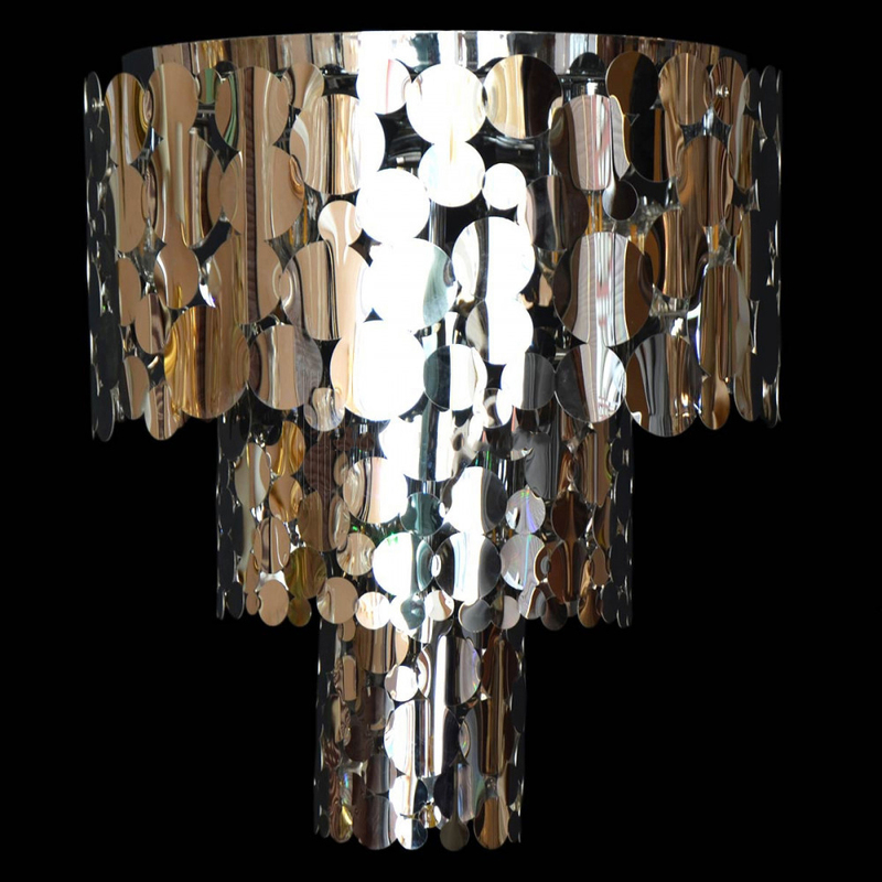 Salhiya Lighting Kongju Modern Ceiling Light, X130602, Chrome Silver