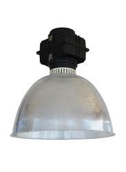 Salhiya Lighting High Lumens G12 Warehouse/Industrial High Bay Light, E27 Bulb Type, 70W, H/S/MD900-2, Light Grey