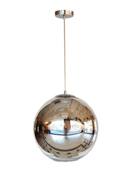 Salhiya Lighting Modern Glass Ceiling Pendant Light, E27 Bulb Type, MD13090001, Chrome