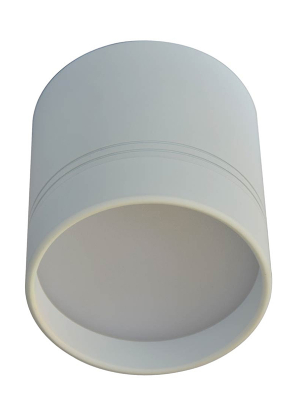 Euroluce Spotlight Frame, LED Bulb Type, Surface Mounted, 10W Cree, LC1682, Matt White