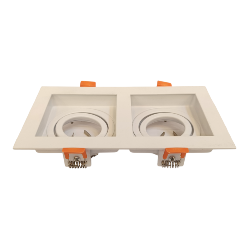 

Al Salhiya Lighting Spot Light Frame GU10 Double Square