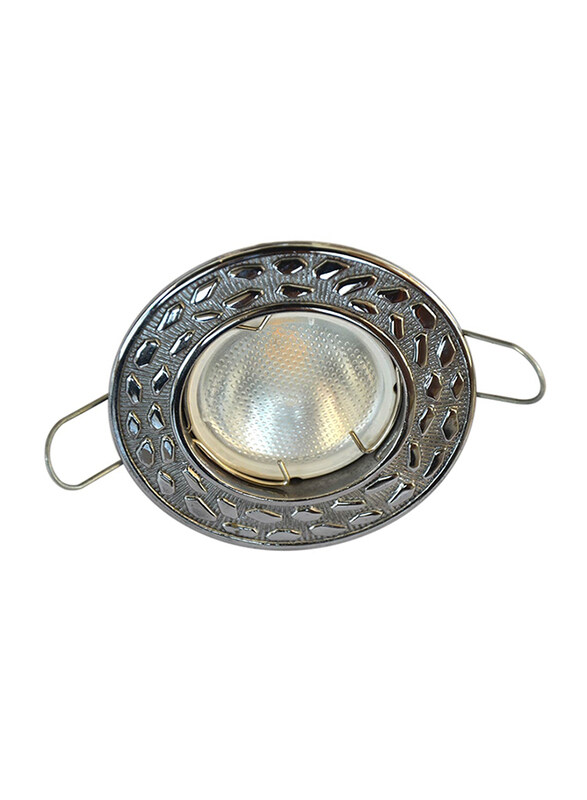 

Salhiya Lighting Spotlight Frame, LED Bulb Type, Round Fixed, R167, Chrome
