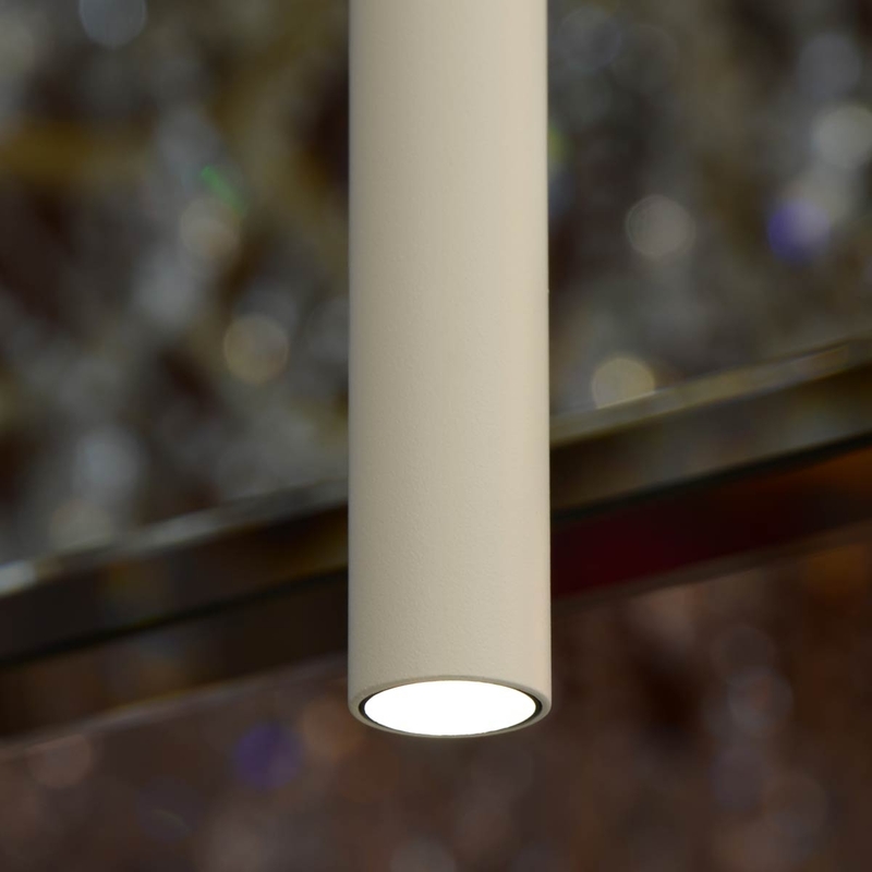 Salhiya Lighting Indoor Modern Stylish Sleek Pendant Ceiling Lights, LED Bulb Type, Philips 4.5W, H6521800, 3000K-White