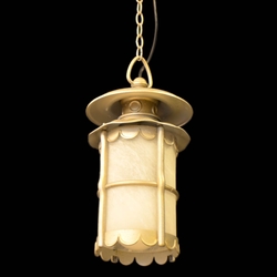 Salhiya Lighting Outdoor Hanging Ceiling Light, E27 Bulb Type, 148105A, Gold