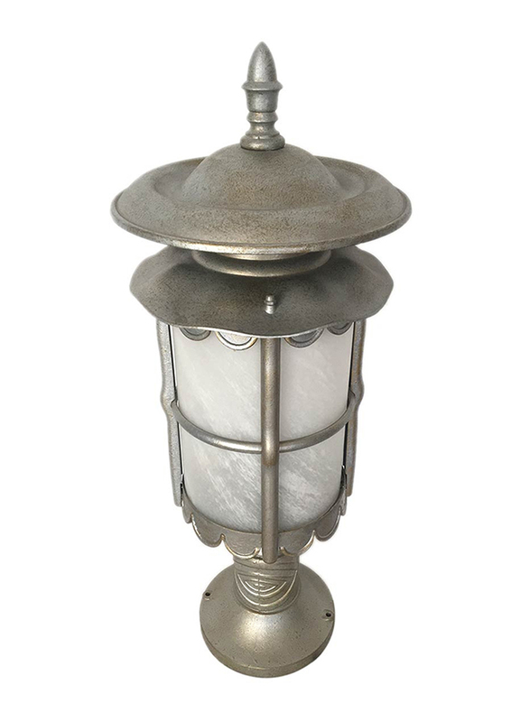 Salhiya Lighting Ma. Teresa Gate Top Light, E27 Bulb Type, MT1214, Silver