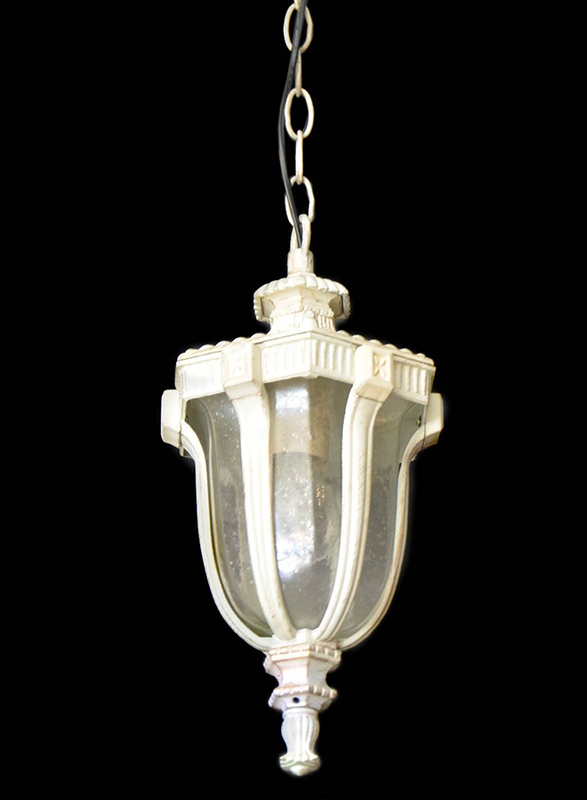 Salhiya Lighting Outdoor Hanging Ceiling Light, E27 Bulb Type, OH0161, White