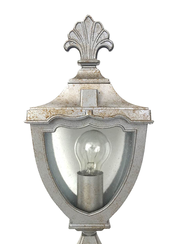 Salhiya Lighting Gate Top Light, E27 Bulb Type, H0167, Silver