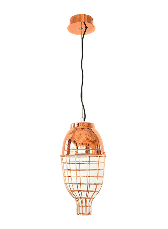 

Salhiya Lighting Indoor Hanging Light, LED Bulb Type, 200, MD214501, Rose Gold