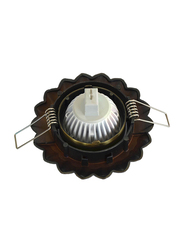 Salhiya Lighting Spotlight Frame, LED Bulb Type, Flower Movable, AL329F GAB, Bronze