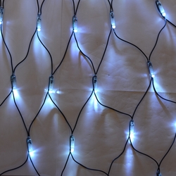 Salhiya Lighting 6x4-Meter String Decoration Net LED Lights, 384, Snow White