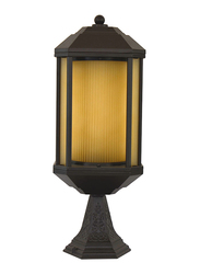 Salhiya Lighting Gate Top Light, E27 Bulb Type, A2139, Black