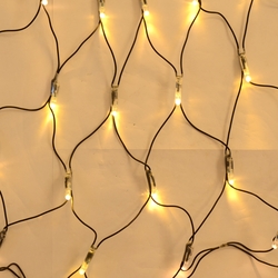Salhiya Lighting 1.6-Meter String Decoration Net LED Lights, BWW384, Warm White