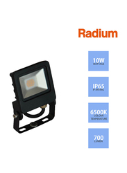 Radium LED Flood Light, 10W, FLLA1759, 6500K-Daylight, Black
