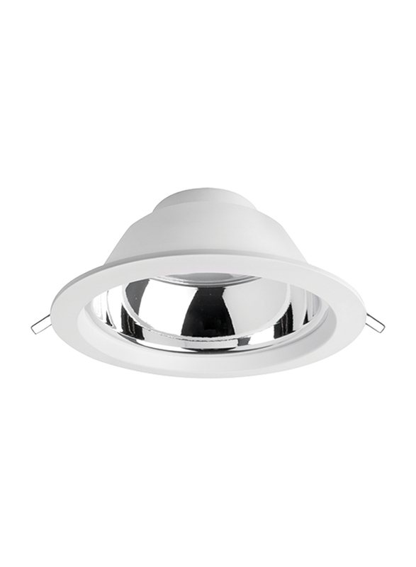Megaman Recessed Integrated Ceiling Downlight, GX53 Bulb Type, 19W, F54300RC, 6500K-Daylight