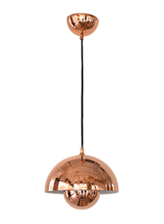 Salhiya Lighting Indoor Ceiling Hanging Pendant Light, E27 Bulb Type, MD207701250, Rose Gold