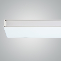 Euroluce LED Linear Profile Work Lamps, Up and Down Illumination 55W, CF4012F, 4000K-Warm White