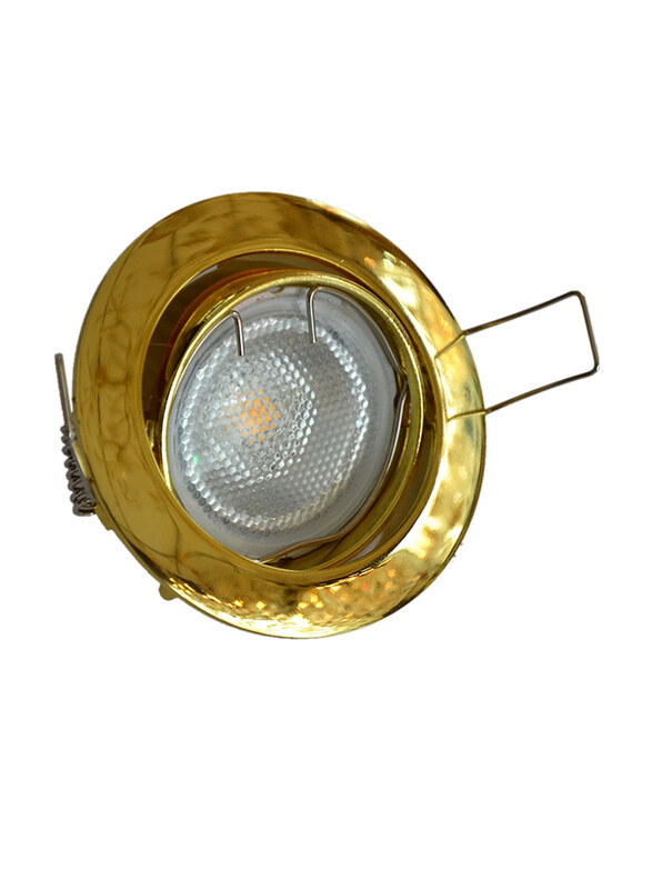 

Salhiya Lighting Spotlight Frame, LED Bulb Type, Round Movable, AL229, Gold