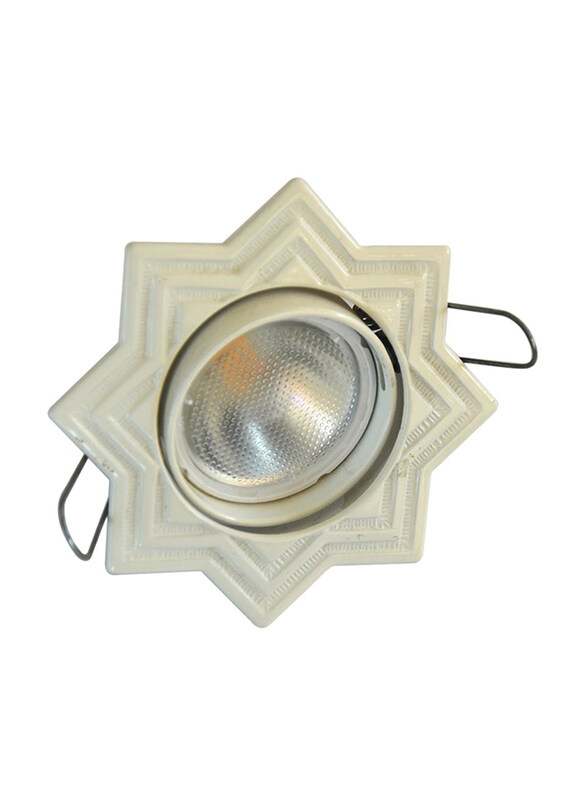 

Salhiya Lighting Spotlight Frame, GU10 Bulb Type, Star Movable, 0791G, White