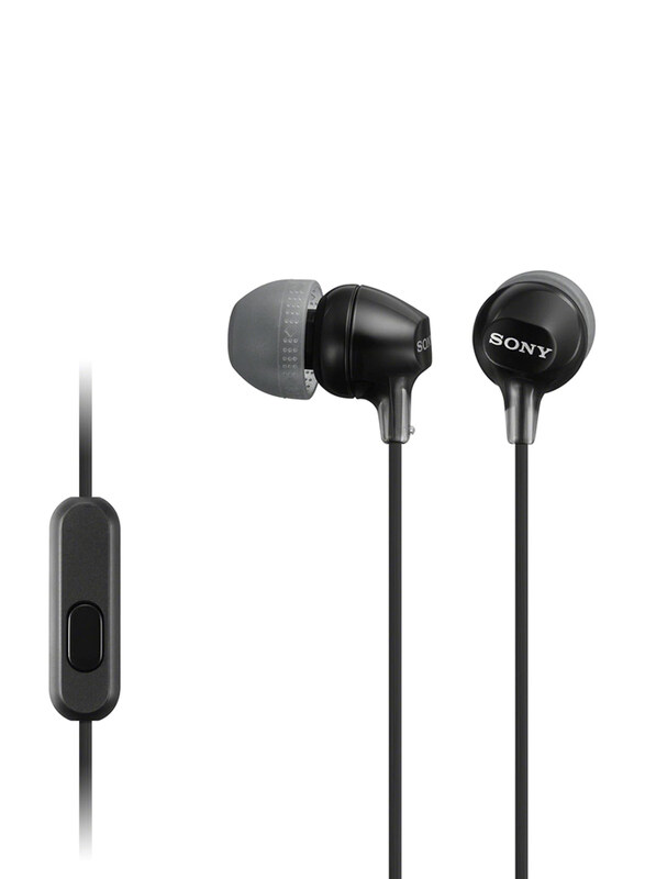 

Sony In-Ear Wired Earphone, MDREX15AP, Black