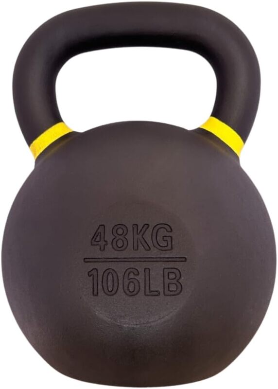 FORTUSS Kettlebell 48 KG Cast Iron Powder Coated